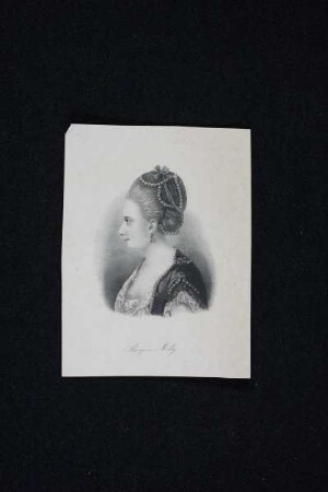 Bildnis der Auguste Bürger