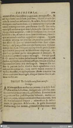 DXXIII. De Ecclesiae cuiusdam ministri Coniuge