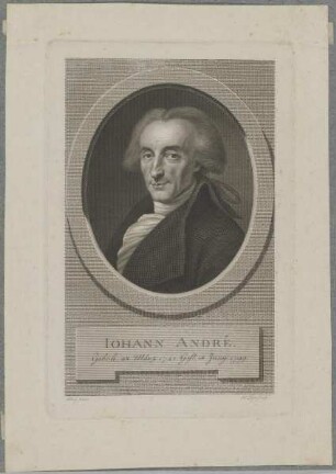 Bildnis des Iohann André