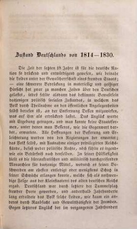 Die neuesten Weltbegebenheiten, 2. Deutschland in seiner Erhebung ; 1