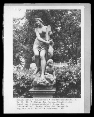 Statue der Personifikation des Frühlings