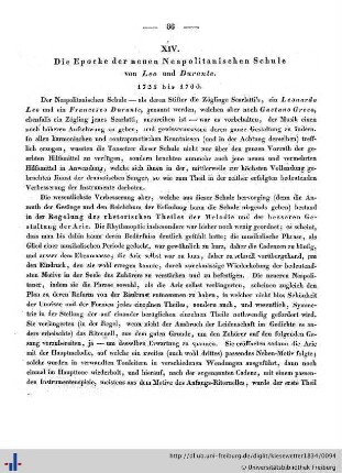 XIV. Epoche Leo und Durante. 1725 bis 1760.