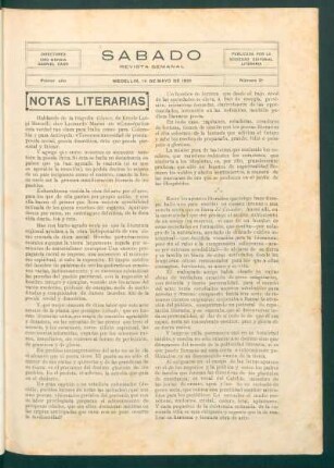 Notas literárias