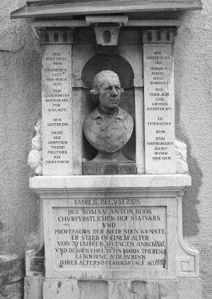 Epitaph für Roman Anton Boos