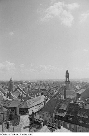 Blick über die Dächer der Altstadt