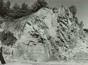 Grethen, Quarzporphyr, Steinbruch am Kleinen Spitzberg