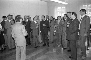 Pädagogische Hochschule Karlsruhe. Freundschaftsbesuch von Angehörigen der Universität Nancy II