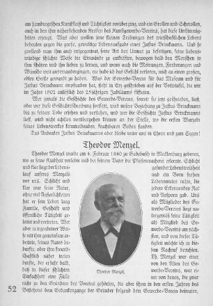 Theodor Menzel.