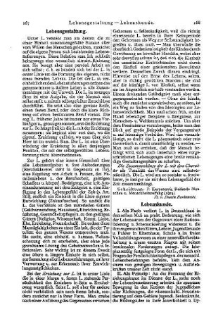 Lebensgestaltung