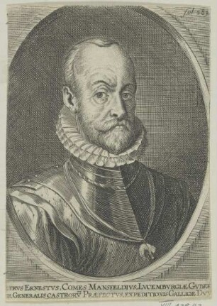 Bildnis des Petrvs Ernestvs Mansfeldivs