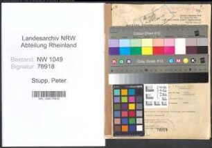 Entnazifizierung Peter Stupp , geb. 25.07.1911 (Kaufmaennischer Angestellter)