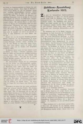 6: Jubiläum-Ausstellung Karlsruhe 1902