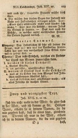 Zwey und vierzigster Text