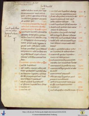 (110va - 112ra) Kapitelverzeichnis IV.