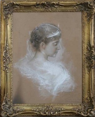 Porträt der Charlotte von Sachsen-Meiningen