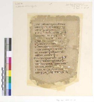 Deuteronomy XI 1 - 5 [ehemals Lect. Frag. 25]