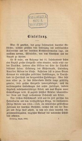 Gesammelte Werke, 18. Bilder aus der deutschen Vergangenheit ; 2,1. Vom Mittelalter zur Neuzeit (1200 - 1500)