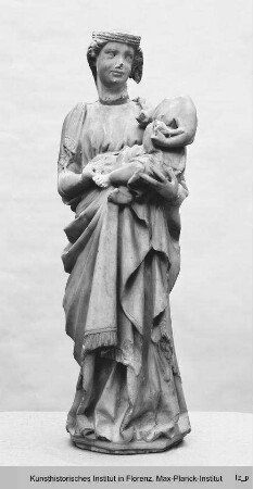 Stehende Madonna mit Kind