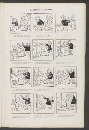 El instinto del perrito - [Historieta]