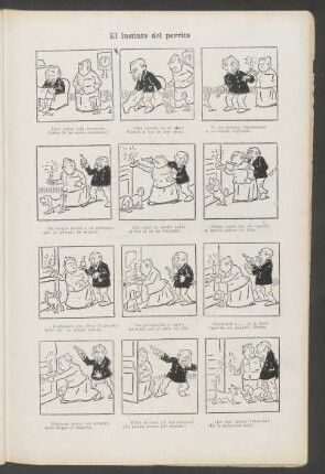 El instinto del perrito - [Historieta]