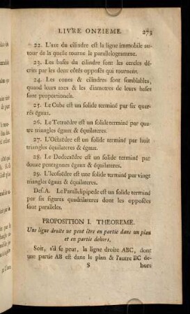 273-283, Proposition I.-IX. Theoreme.