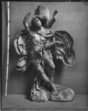 Freiburg Augustiner Kloster Statue Heiliger Sebastian (um 1520)