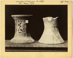 Tongefäße aus der Sammlung Restrepo y Pizano Lam. 2 XVIII, Antigüedades de los Quimbayas