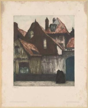 "Tote Stadt", Brügge in Belgien