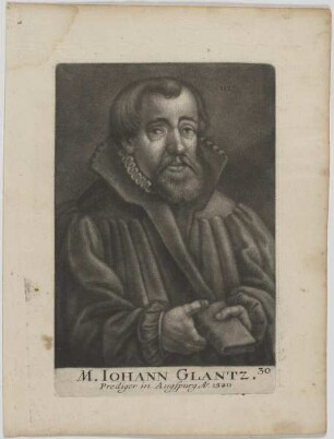 Bildnis des Iohann Glantz