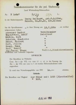Reichart, Georg