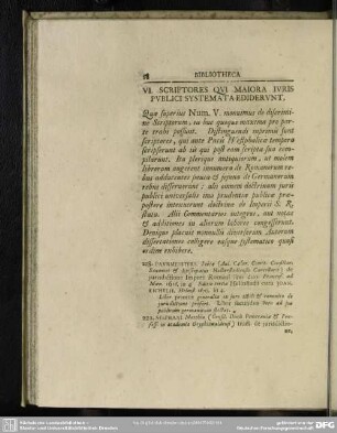 VI. Scriptores Qui Maiora Iuris Publici Systemata Ediderunt