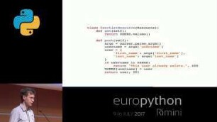 Python REST frameworks review