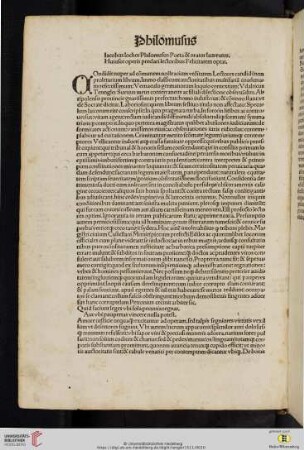 Philomusus in laudem libri