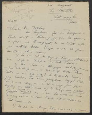Brief an Ludwig Strecker und B. Schott's Söhne : 05.02.1928