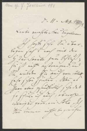 Brief an Emma Brandes : 11.03.1891