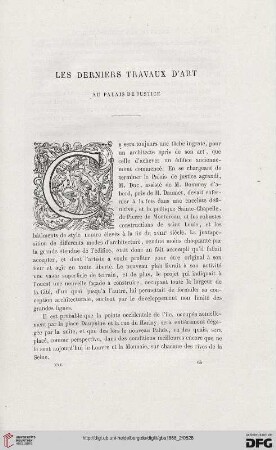 25: Les derniers travaux d'art au Palais de Justice