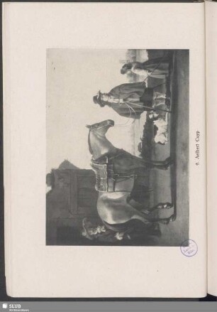 Reiter mit Pferd