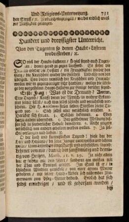 731-735, 130. Von den Tugenten so denen ...