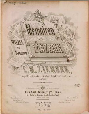 Memoiren einer Tänzerin : Walzer ; op. 166