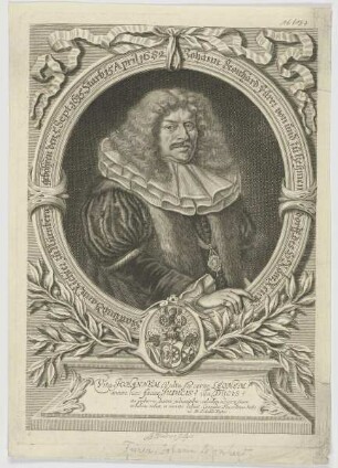 Bildnis des Johann Leonhard Fürer von und zu Heymendorf