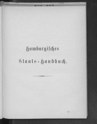Hamburgisches Staats-Handbuch.
