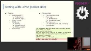 LAVA federated testing: Testing with and by the community