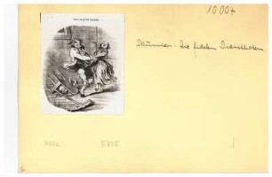 Honore Daumier (1808-1879). Die fidelen Dienstboten