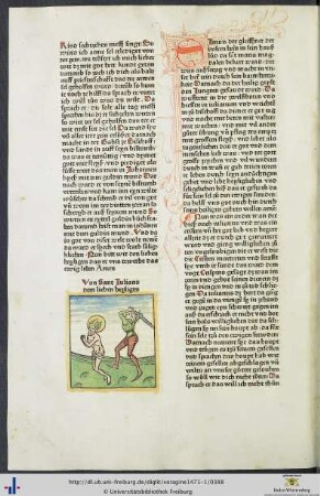 Von Sant Juliano dem lieben heyligen