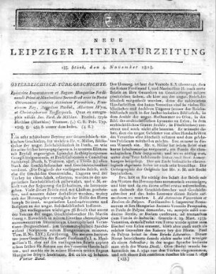 1808-11-04 : 133. Stück