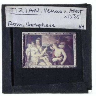 Tizian, Venus mit Amor