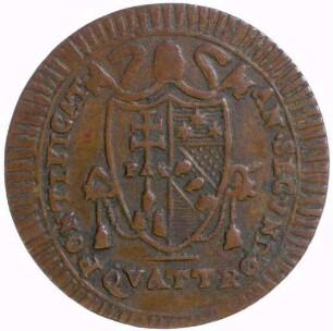 Münze, Quattrino, 1802