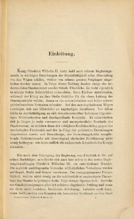 Preussens Könige in ihrer Thätigkeit für die Landescultur, 4. Friedrich Wilhelm III. : (1797 - 1807)