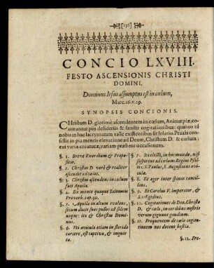 Concio LXVIII. Festo Ascensionis Christi Domini.