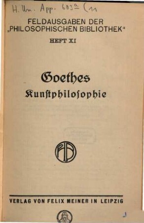 Kunstphilosophie